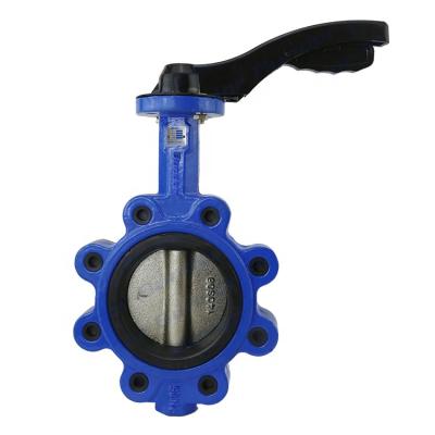 China Wafer General Bundor Manual Jis 10k Cast Iron Malleable Handle Joint Hook Soft Type Butterfly Valve for sale