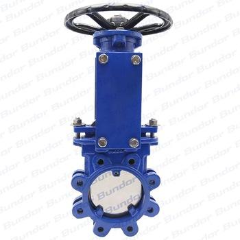 China High Efficiency Bundor New Industrial Stainless Steel SS304 Knife 1.6Mpa Gate Valve Supplier for sale