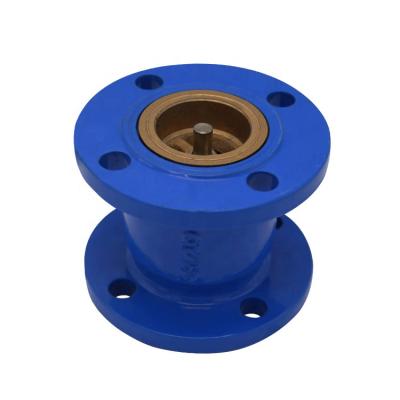 China General Bundor 4 inch high quality malleable iron flange connected silencing check valve price for sale