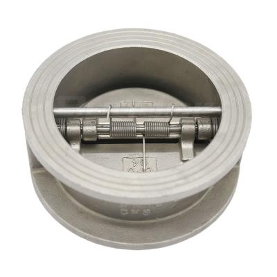 China General Bundor 304 Stainless Steel Non Returning Low Pressure 100mm WCB Stainless Steel Spring Check Valve 150lb for sale