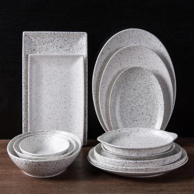 China Chaozhou Disposable Factory Cheap Price A Grade Porcelain Stoneware Ceramic Dinnerware Set for sale