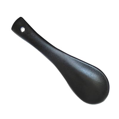 China China Wholesale Disposable Black Matte Spoon Chinese Long Handled Spoon for sale