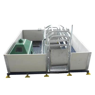 China Hot Selling PIG FARM PIG BARN Livestock Equipment For Pig Sow Use Farting Crate With Hot Dip Galvanized Steel for sale