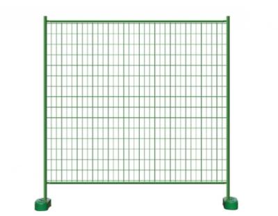 China Painting Color Standard Building Panel Construction Site Removable Event Fence Movable Temporary All Mesh Fence for sale