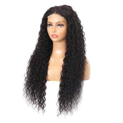 China Hd 13x6 Deep Wave Lace Frontal Wig For Color Women Glueless Full Hd Lace Front Human Hair Wigs 40 Inch Full Lace Front Wigs for sale