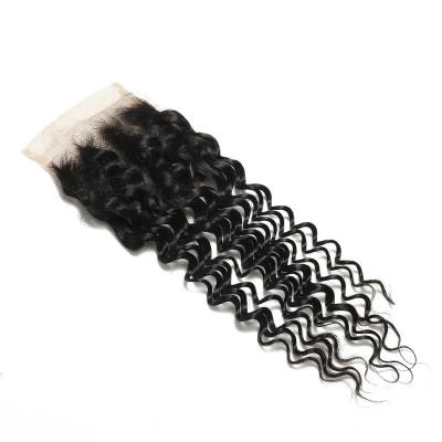 China Wholesale Deep Wave Cuticle Aligned Hair Bundles Brazilian Remy Human Hair Bundles Double Deep Wave With Closure Set for sale