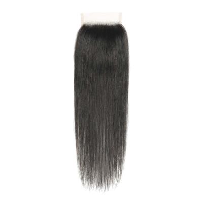 China Raw Virgin Straight Single Double Breasted Human Hair Bundles Straight Virgin Hair Bundles With Lace Closure Straight for sale