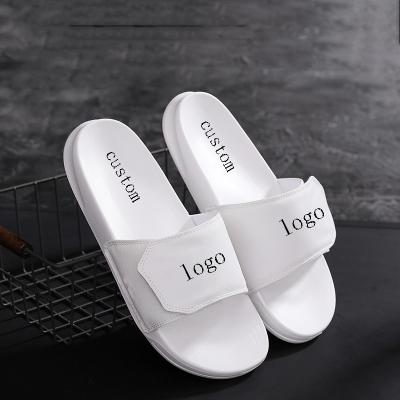 China Summer wholesale slipper fashion trend customized logo flip flops Korea designer men's flip flops sandals outdoor shoes for men for sale