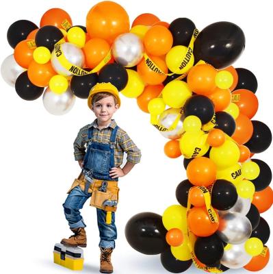 China Balloon Garland Beauty Decorations Building Party Kit for Building Quarantine Birthday Party Decorations for sale