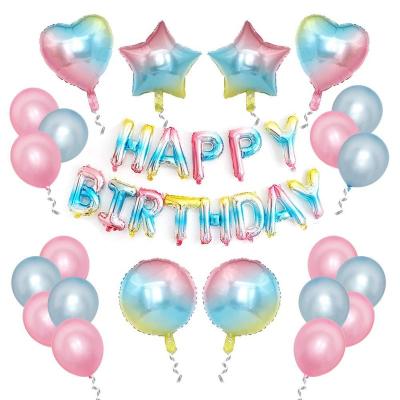 China Beauty Decorations Birthday Party Decorations - Girls Birthday Party Supplies Include HAPPY BIRTHDAY Balloon Banner for sale