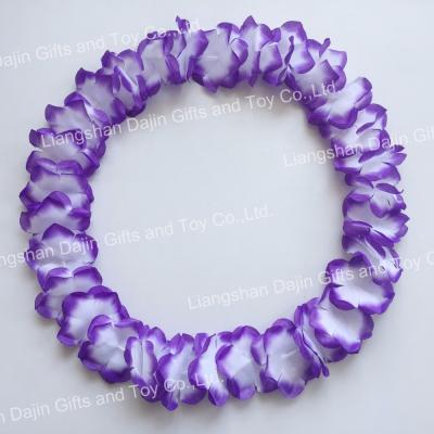 China Holiday and Party Decorations Favorite Customizable Seaside Colorful Fabric Hawaiian Leis Wedding / Party Supplies for sale