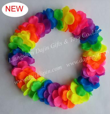 China 2018 Environmental Hot Selling Hawaiian Flower Leis For Party Decorations And Luau for sale