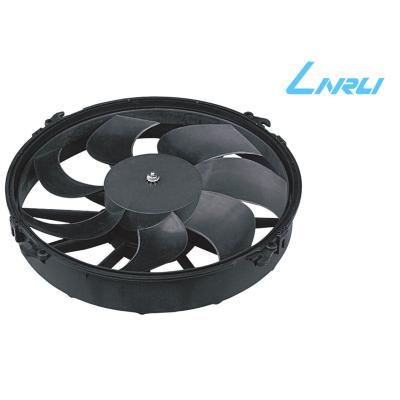 China LNF-261C/X Curved Bus DC Capacitor Fan Universal Bus 12V/24V 7 Blades Suction / 315MM Blow for sale