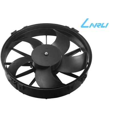 China China Linrui DC 24V AC Auto Cooling Condenser Fan For Bus 315MM for sale