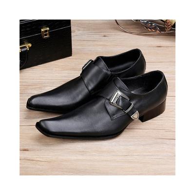 China Classic Genuine Leather Men's Shoes Breathable Formal Men's Stylish Shoes For Office Business for sale