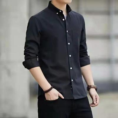 China Stylish popular anti-pilling shirts high quality hot fabric shirts for men in stock men's shirts for sale