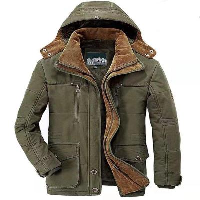 China New Minus 40 Degrees Winter Jacket Waterproof Men Thicken Warm Cotton-padded Jackets Men's Hooded Anorak Parka for sale