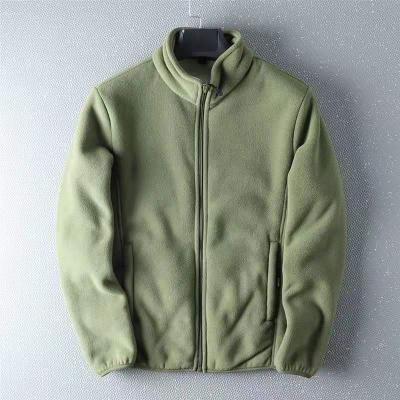 China Wool Waterproof Basic Classic Men's Lamb Cut Goods To Keep Warm Fleece Jacket Jacket for sale