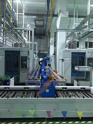 China Flexibele Lange Slagrobot Lineaire Spoor, Ladings en het Leegmaken Robot 7 As Te koop