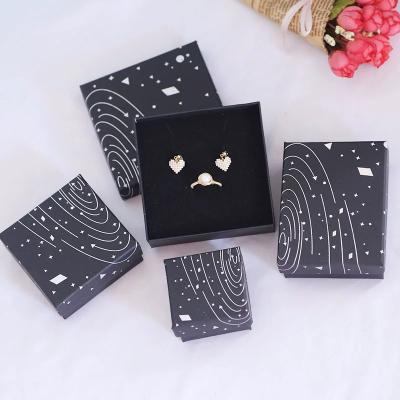 China Recyclable Best Seller Custom Design Jewelry Package Box Luxury Paper Box With Sliver Handle for sale