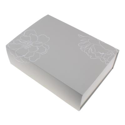 China Recycled Materials New Style Fashionable Paper Boxes Folding Book Boxes Gift Boxes With EVA Insert Gold PVC Insert For Cosmetics Packaging for sale