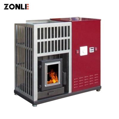 China Small Japanese Hotel Cast Iron 7KW Wood Pellet Stove For Sale for sale