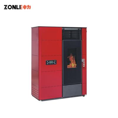 China Eco-friendly Europe 304 Stainless Steel Pellet Boiler Wood Stove Smokeless Home Heaters for sale