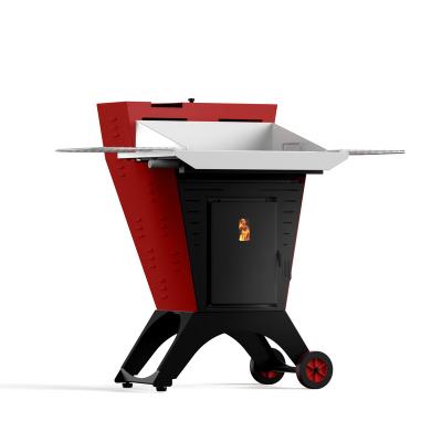 China Hot Selling Barbecue Fashion Design Outdoor Barbecue Oven Fire Place for sale