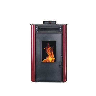 China ZLK05 Zonle Modern White Red Stainless Steel Burning Cheap Portable Smokeless Wood Pellet Stove for sale