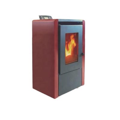 China Modern Automatic Smokeless Portable Feeding Wood Pellet Burning Stoves for sale