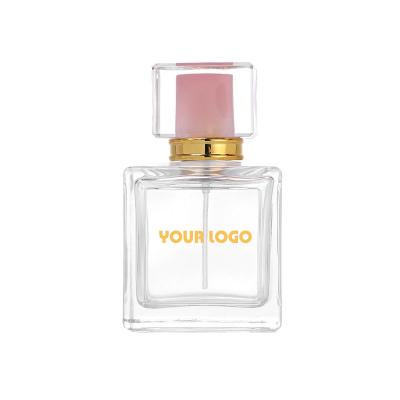 China Cosmetic 100ml Perfume Bottle Perfume Glass Bottle Luxury Square Glass Perfume Bottle for sale