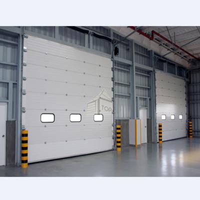 China Overhead industrial waterproof sectional workshop door on hot sale for sale