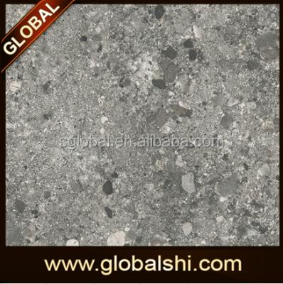 China Gray Tile Terazzo Rustic Tile 60x60 for sale