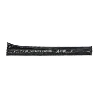 China Cable Organizer China Made Braided PET Self Wrap Closing Expandable Cable Sleeving for sale