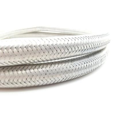 China Industrial and Electronic Cable Management Stainless Steel Rope Protector Wire Loom Tubing Sleeving Neopren Cable Management Sleeve Braided Cable Sleeves for sale