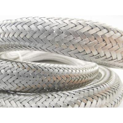 China Vehicle motor wire stainless steel braided sleeve ftth protecion pre insulated for neopren sleeve braided cable sleeves for sale