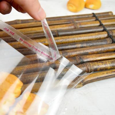 China Disposable Plastic Pouches for Bread Bread Bread Bags Self Adhesive Sealing Plastic Transparent Opp Bags for sale