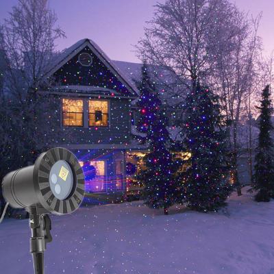 China Indoor and Outdoor Outdoor Waterproof Christmas Laser Light Snow Light Effect Projector for Holiday Garden for sale