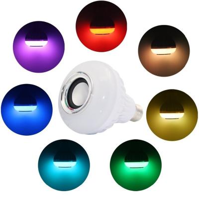 China Hot Sales 7W New Wireless LED Residential Light With Speaker Music Led Bulb for sale