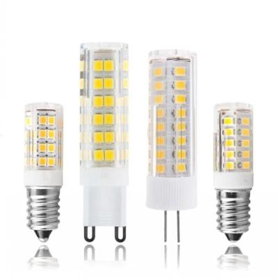 China NEW ERP residential G9 led bulb E14 3.5W 5W plastic and ceramic no flicker led light g9 for sale