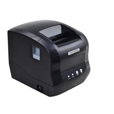 China 80mm USB Thermal Label Printer Barcode Sticker Printer 365B 370B 330B Black and White LAN 20mm-80mm for sale