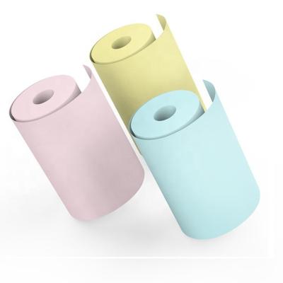 China 3 Rolls Thermal Paper Label Sticker Paper Photo Color Paper For PeriPage PAPERANG Photo Printer Holyhah TP for sale