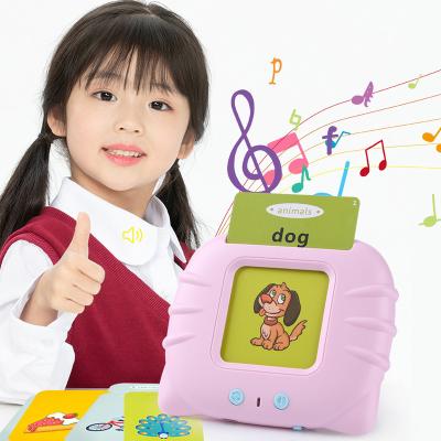 China Electronic Early Educational Learning Learning Machine Toys Audible Flash Cards For Toddlers 889 for sale