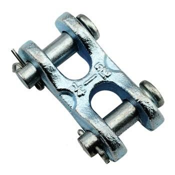 China Tamaño personalizado Twin Clevis Enlaces S-249 con revestimiento galvanizado en venta