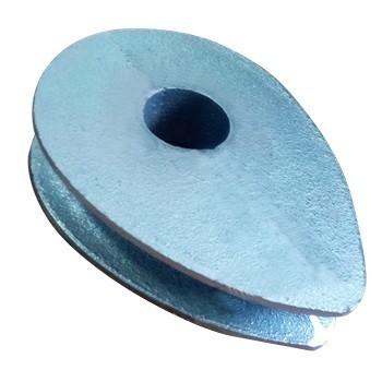 China Galvanized DIN3091 Heavy Malleable Cast Ring For Heavy Duty Applications for sale