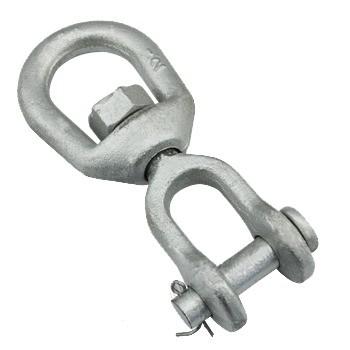 China Jaw End Swivel Galvanized High Tensile Carbon Steel For Rigging G-403 for sale