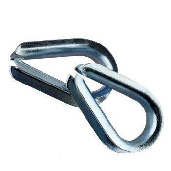 China Heavy Duty Stainless Steel Wire Rope Thimbles DIN6899 For Customized Size Rigging for sale