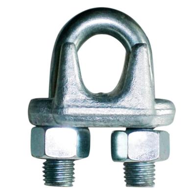 China JIS Type Drop Forged Wire Rope Clips Stainless Steel Custom Size for sale