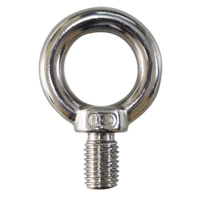 China Customized Size ZINC Finish DIN D 580 Type Eye Bolts For Lifting Sheep Cattle for sale