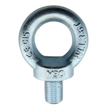 China 304 Stainless Steel Full Thread Ring Lifting Eye Bolt DIN 580 For Lifting Hardware for sale